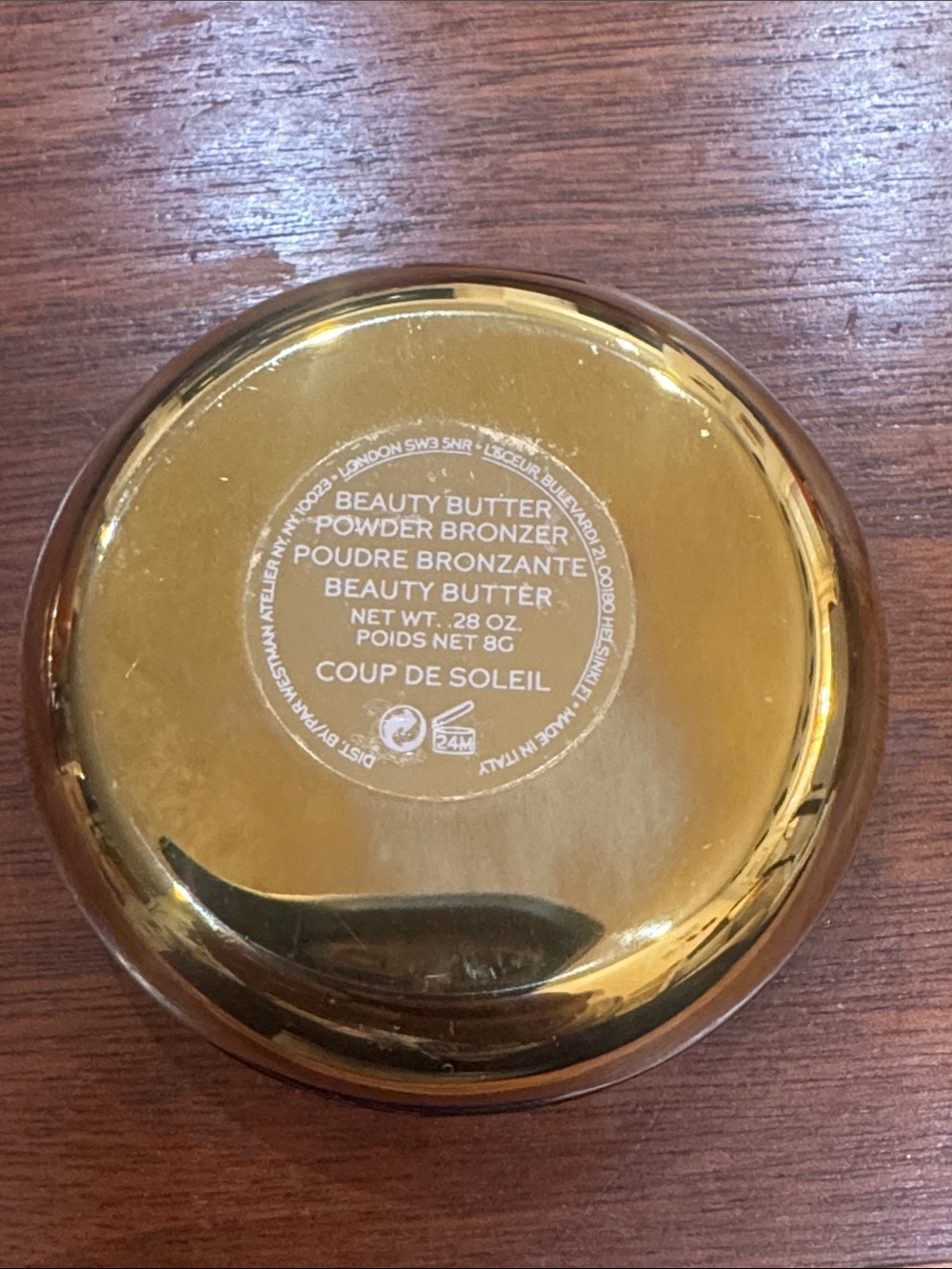 WESTMAN ATELIER BEAUTY BUTTER POWDER BRONZER - COUP DE SOLEIL - NEW - Picture 3 of 4
